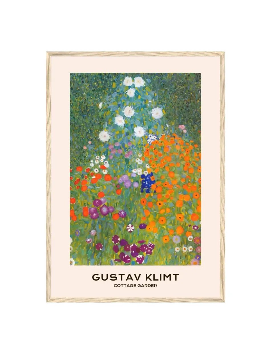 Cottage Garden - Gustav Klimt