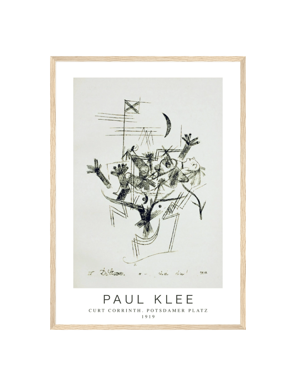 Curt Corrinth. Potsdamer Platz - Paul Klee