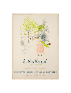 Édouard Vuillard Exhibition poster og plakat