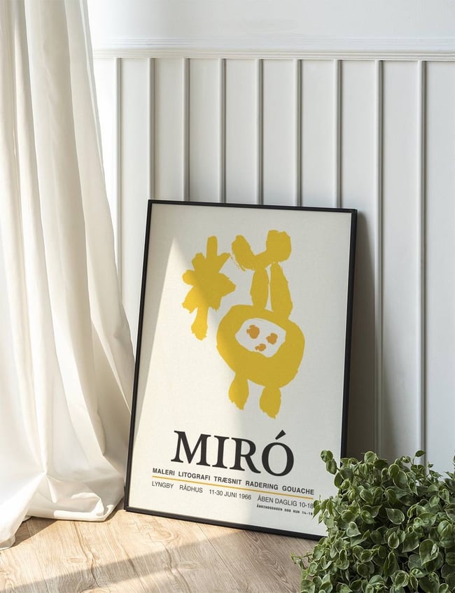 Exhibition Poster - Joan Miro
