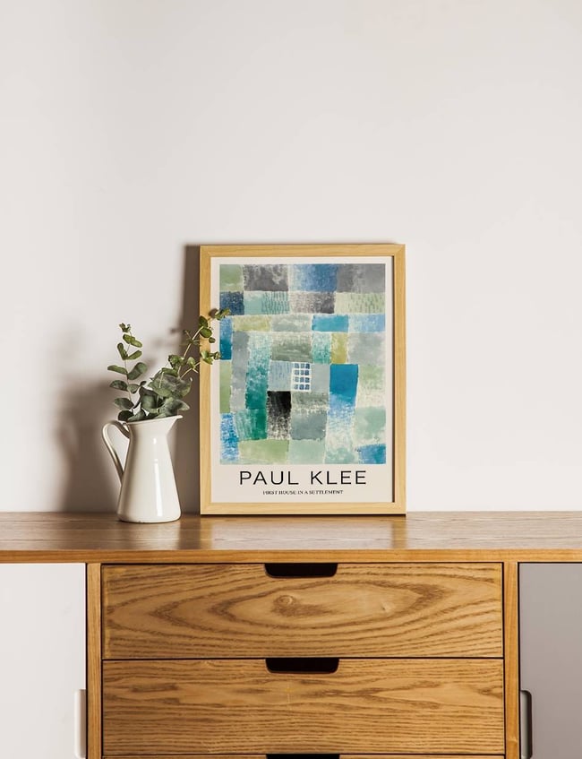 First House in a Settlement - Paul Klee
