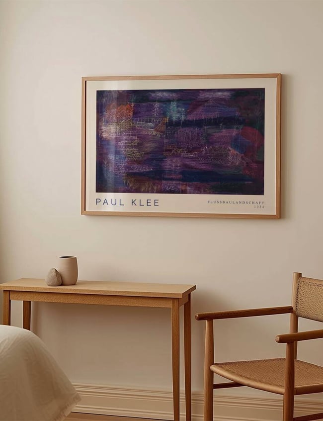Flussbaulandschaft - Paul Klee