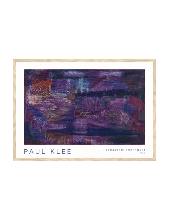 Flussbaulandschaft - Paul Klee