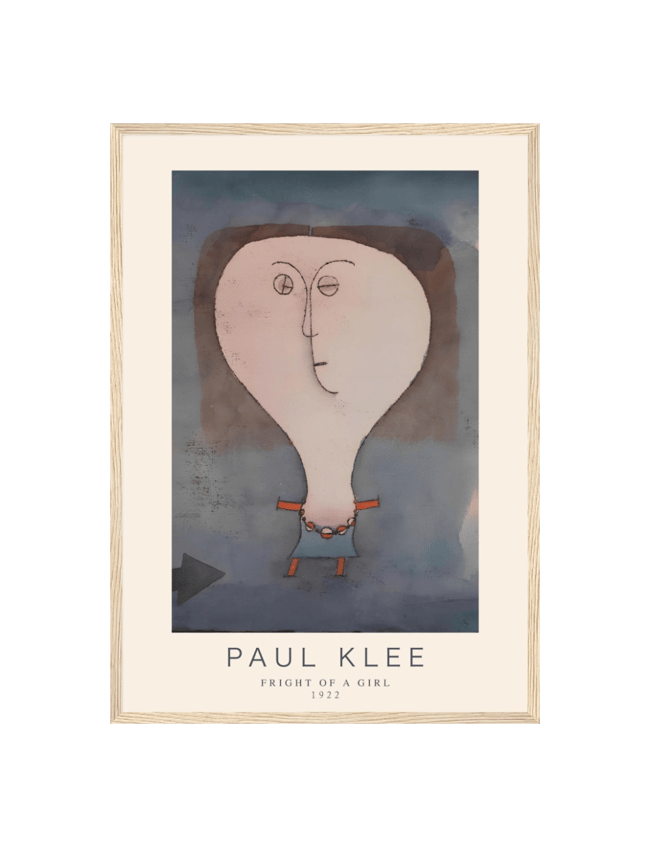 Fright of a Girl - Paul Klee