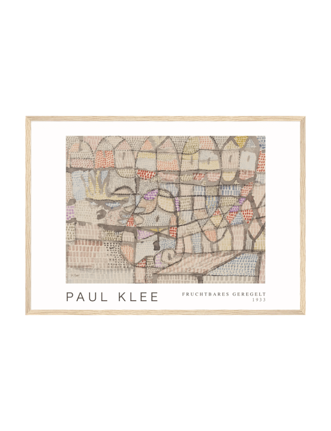 Fruchtbares Geregelt - Paul Klee