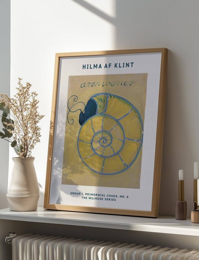 Group I, Primordial Chaos, No. 8 - Hilma af Klint