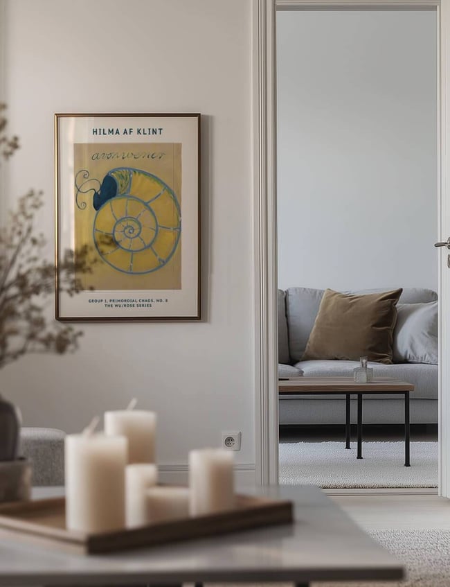 Group I, Primordial Chaos, No. 8 - Hilma af Klint