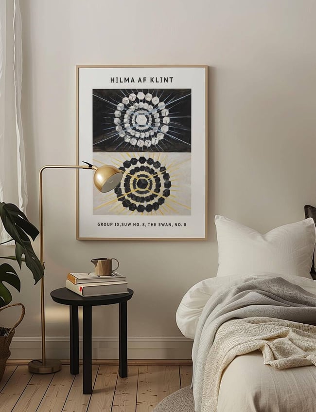 Group IX SUW No 8 The Swan No 8 - Hilma af Klint