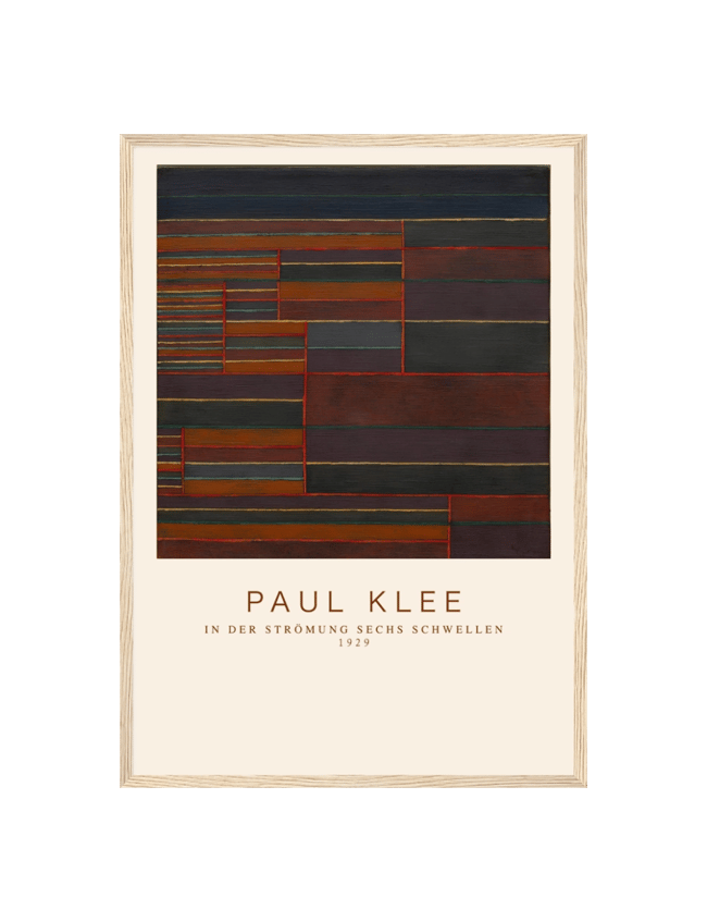 In the Current Six Thresholds (In der Strömung sechs Schwellen) - Paul Klee