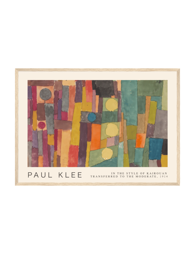 In the Kairouan Style, Transposed in a Moderate Way - Paul Klee