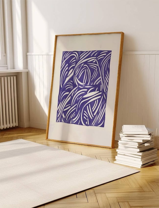 Indigo Swirls