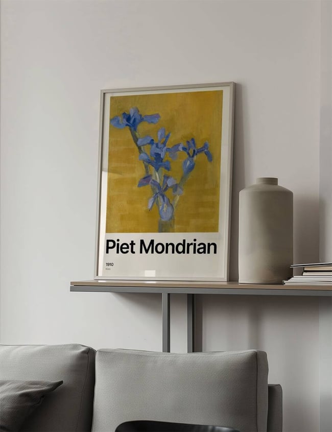 Irises - Piet Mondrian