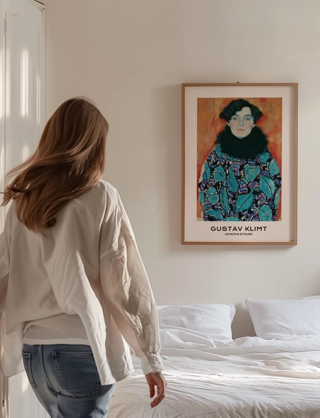 Johanna Staude - Gustav Klimt