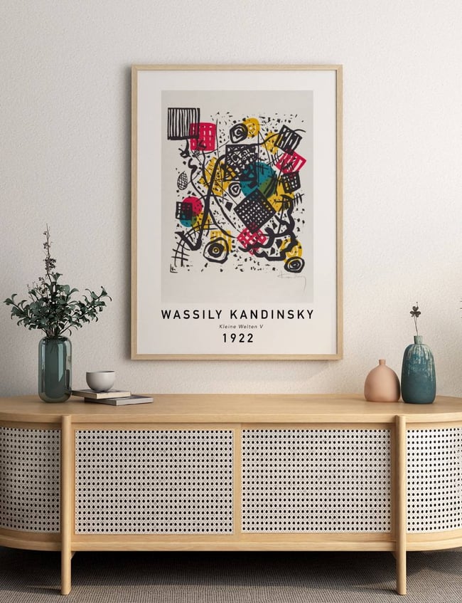 Kleine Welten V - Wassily Kandinsky