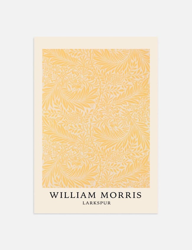 Larkspur - William Morris