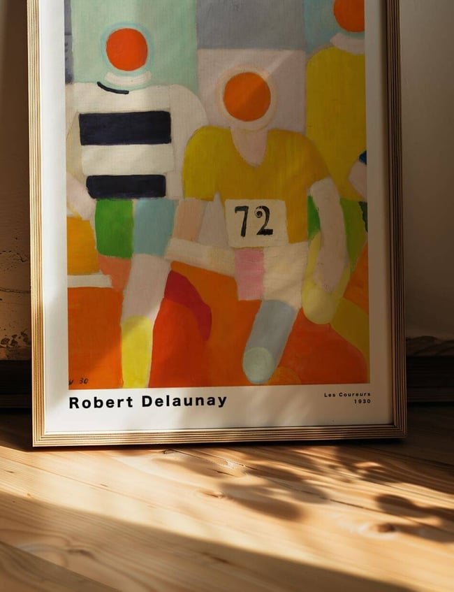 Les Coureurs - Robert Delaunay
