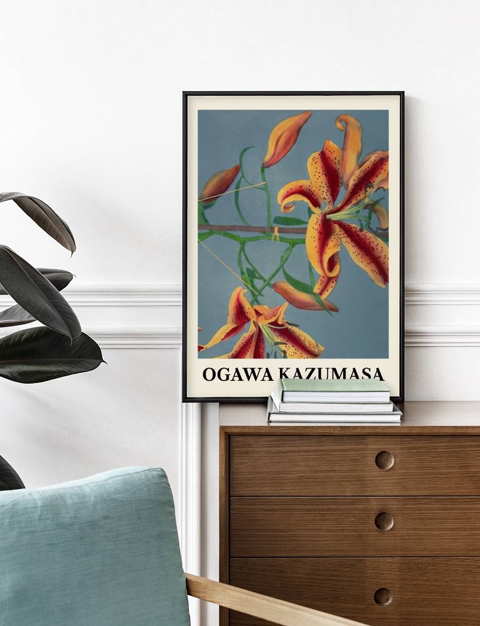 Lily Hand Colored - Ogawa Kazumasa