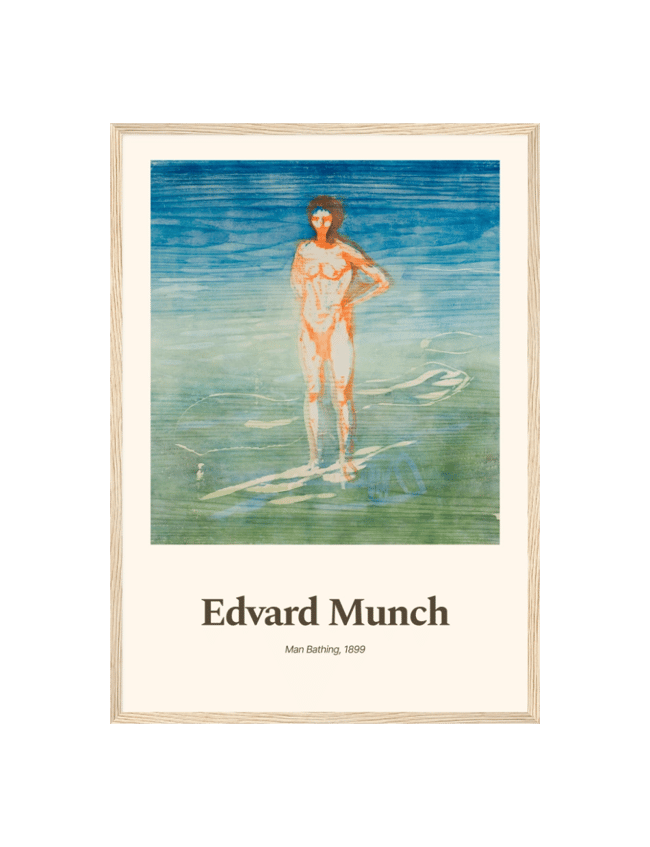 Man Bathing - Edvard Munch
