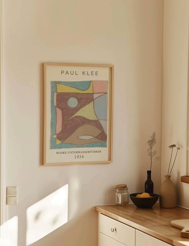 Maske Unterwasserführer - Paul Klee