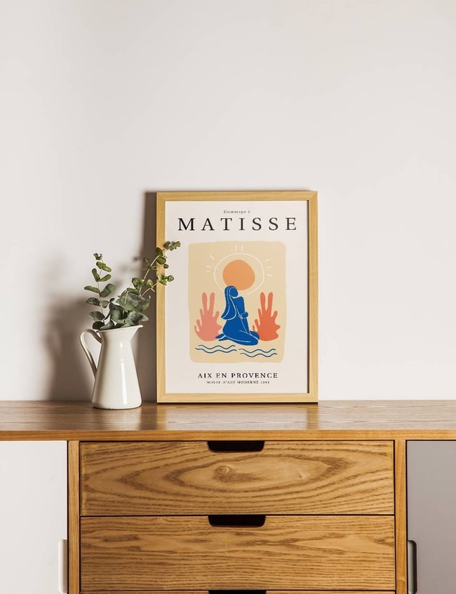 Meditative Bliss - Hommage a Matisse