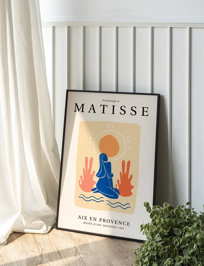 Meditative Bliss - Hommage a Matisse