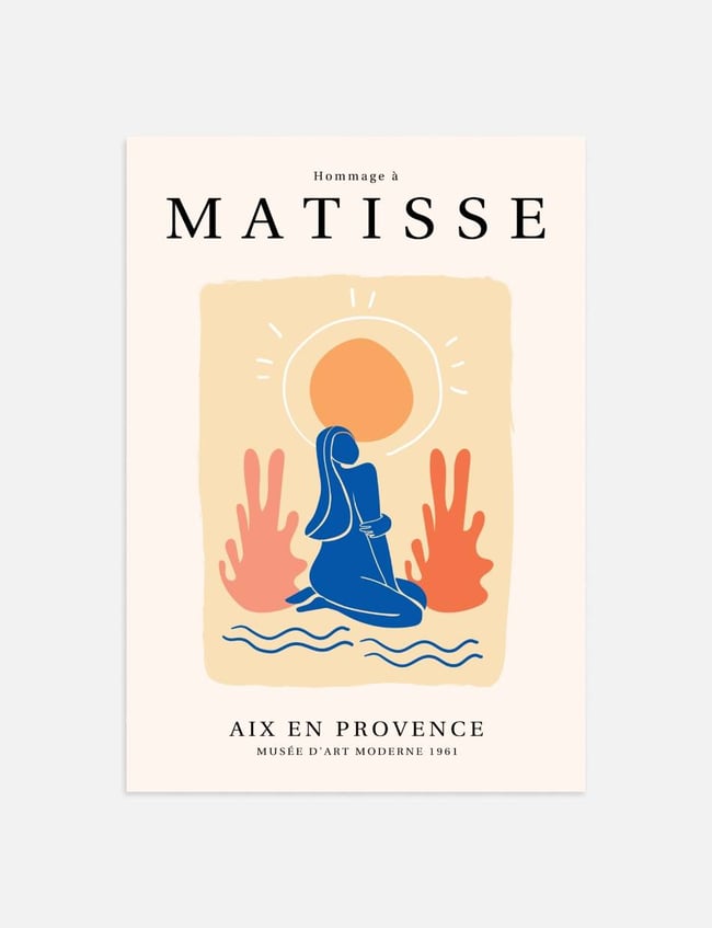 Meditative Bliss - Hommage a Matisse