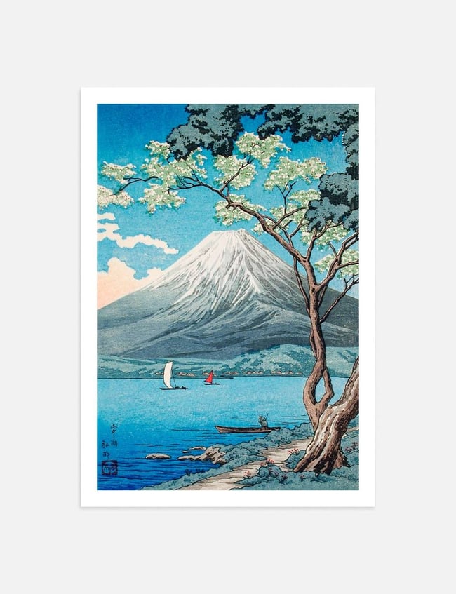 Mount Fuji from Lake Yamanaka - Hiroaki Takahashi