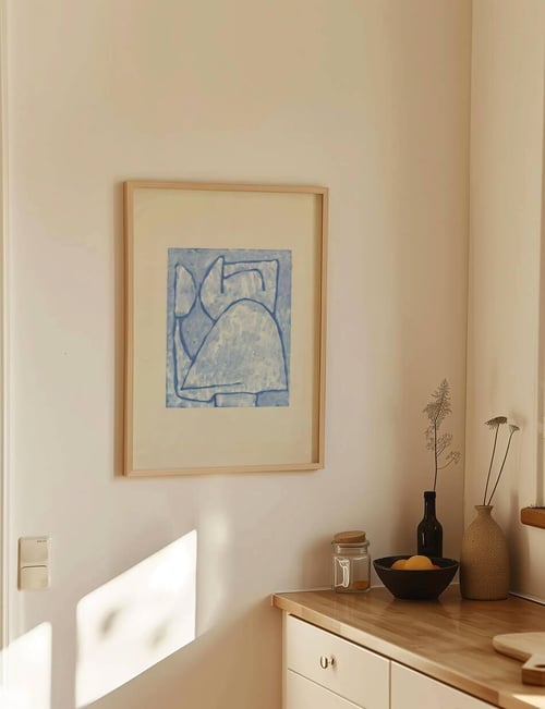 Paul Klees Køkkenplakat Nach Oben