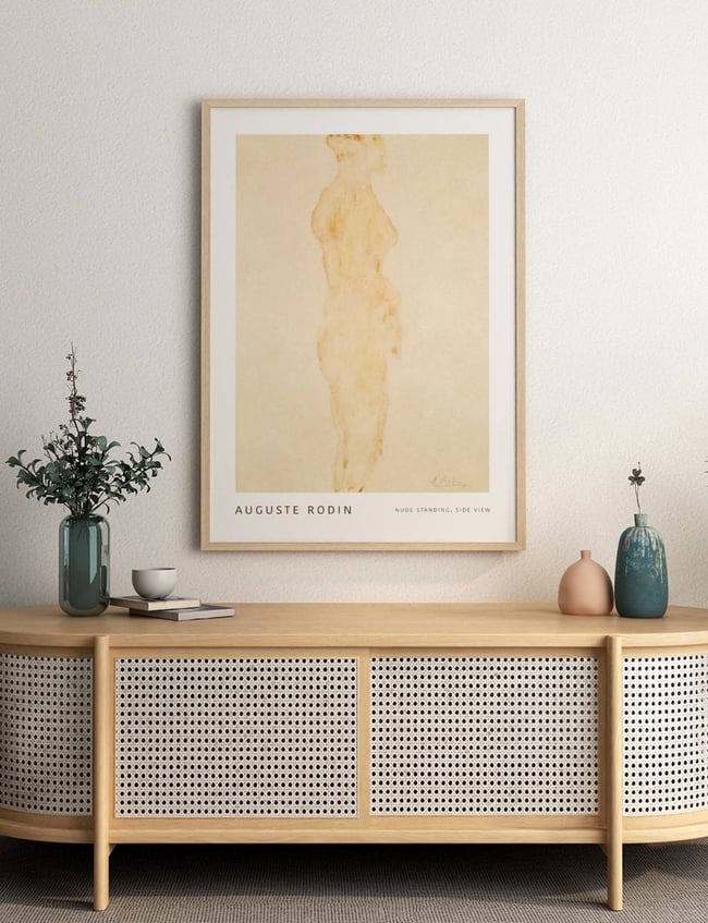 Nude Standing, Side View - Auguste Rodin