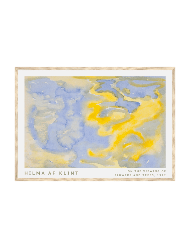On the Viewing of Flowers and Trees - Hilma af Klint