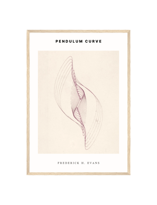 Lilla Pendulum Curve Plakat