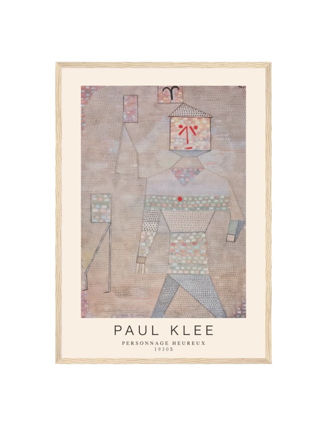 Personnage Heureux - Paul Klee