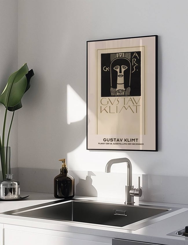 Plakat der 18. Ausstellung der Secession - Gustav Klimt