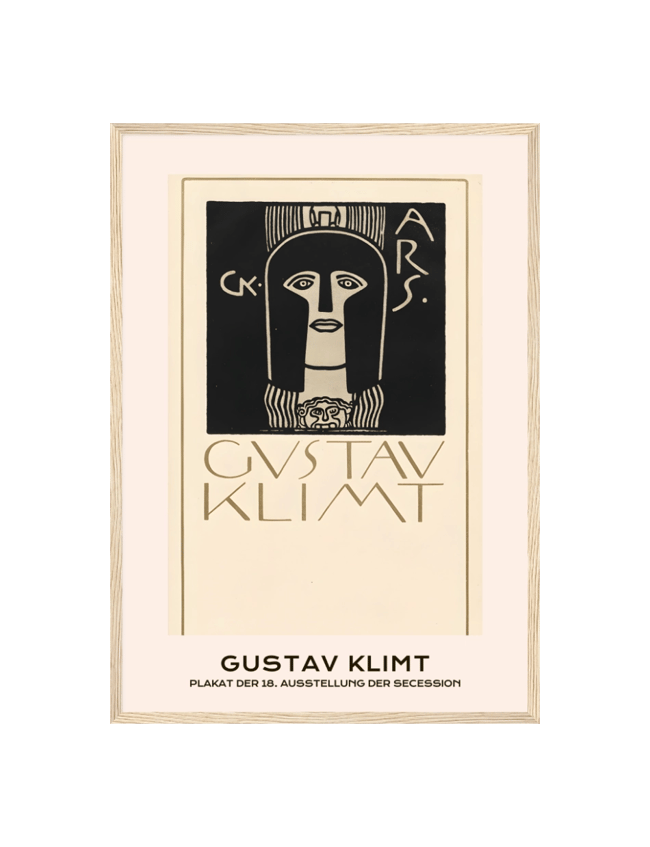 Plakat der 18. Ausstellung der Secession - Gustav Klimt