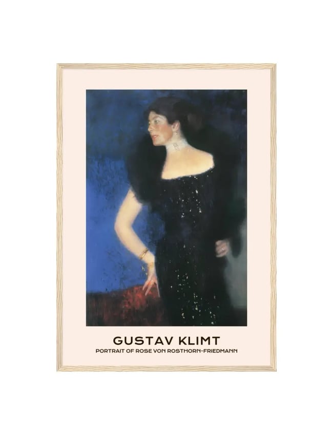 Portrait of Rose von Rosthorn-Friedmann - Gustav Klimt
