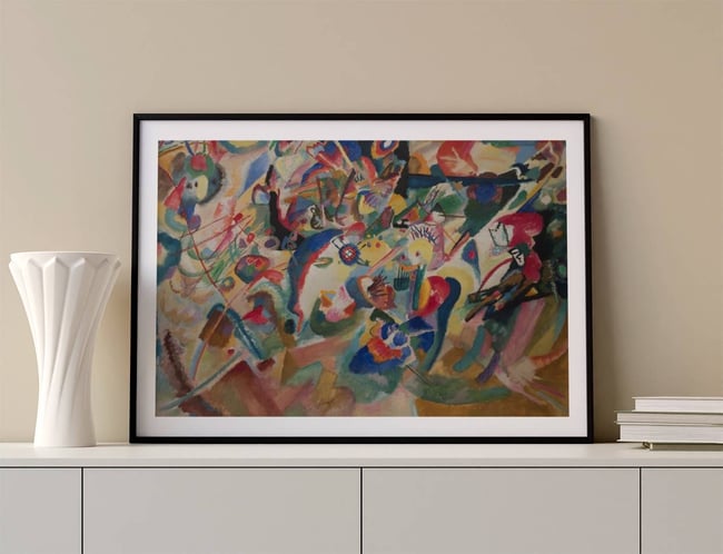 Sketch 3 for Composition VII - Wassily Kandinsky