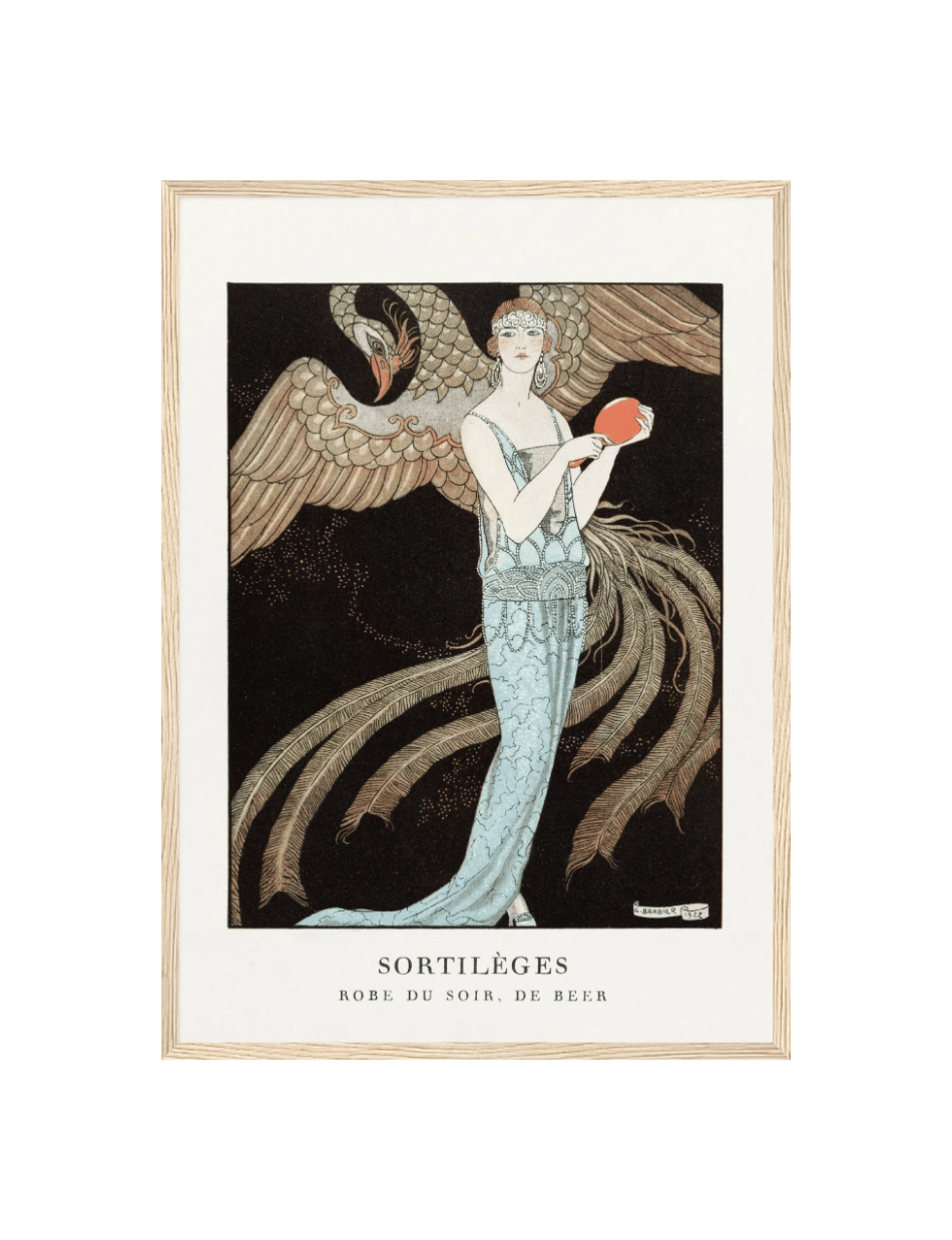 Sortilèges: Evening dress, de Beer - George Barbier