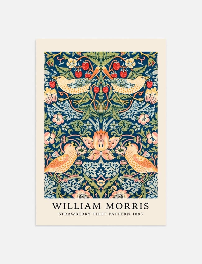 Strawberry Thief pattern - William Morris