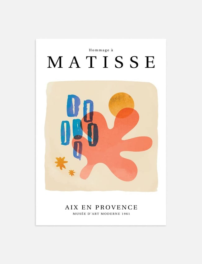 Sundown Shapes - Hommage a Matisse