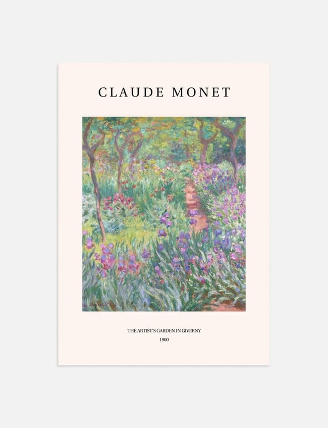 The Artist’s Garden in Giverny - Claude Monet