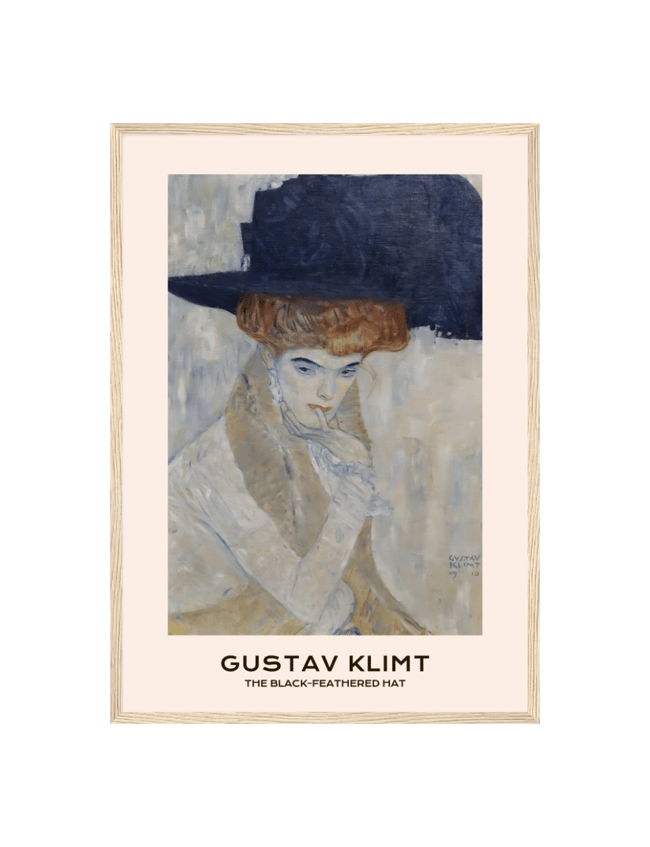 The Black-Feathered Hat - Gustav Klimt