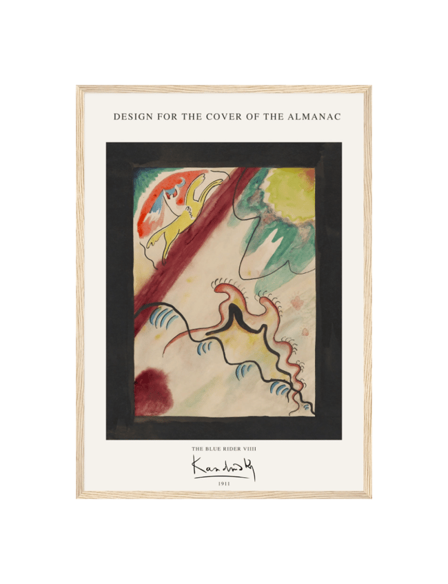 The Blue Rider VIIII - Wassily Kandinsky
