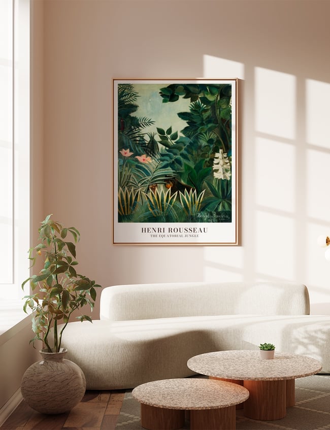 The Equatorial Jungle  - Henri Rousseau