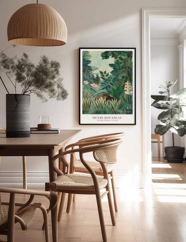 The Equatorial Jungle  - Henri Rousseau