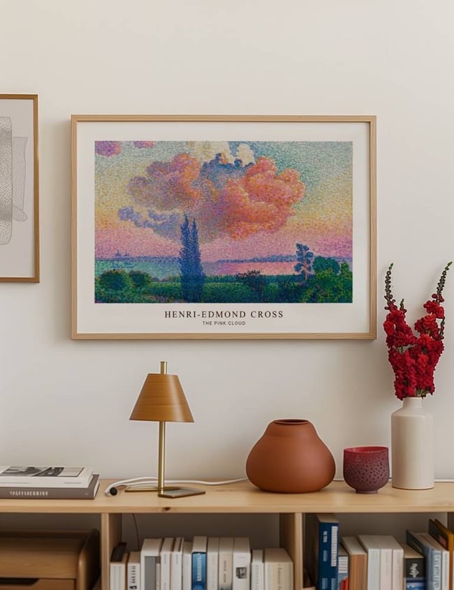 The Pink Cloud - Henri-Edmond Cross