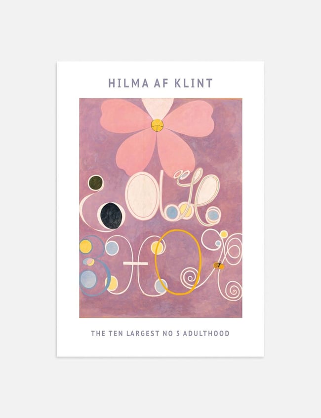 The Ten Largest No 5 Adulthood - Hilma af Klint