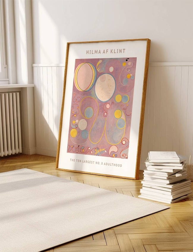 The Ten Largest No 8 Adulthood - Hilma af Klint