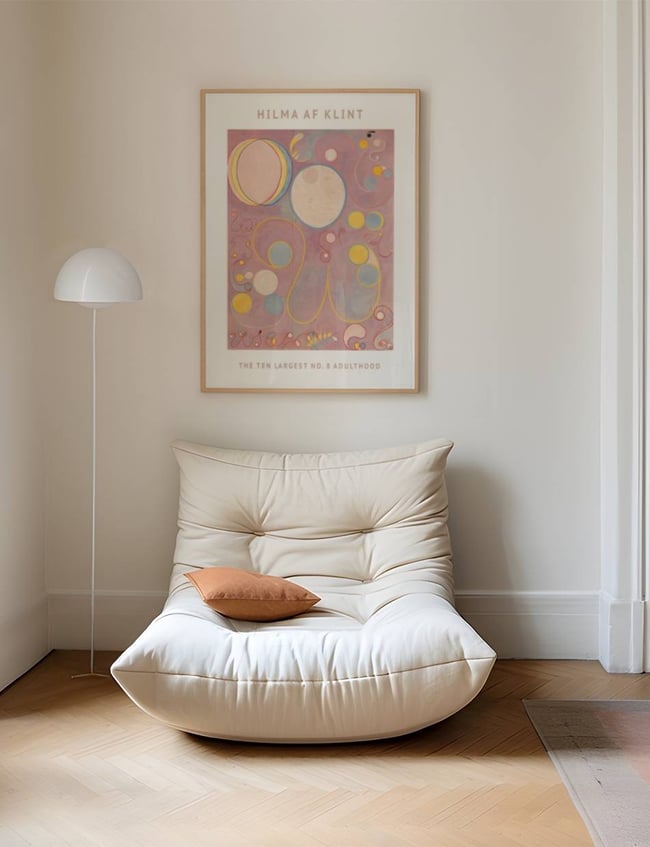 The Ten Largest No 8 Adulthood - Hilma af Klint