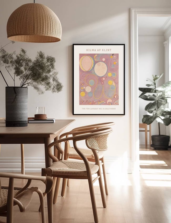 The Ten Largest No 8 Adulthood - Hilma af Klint