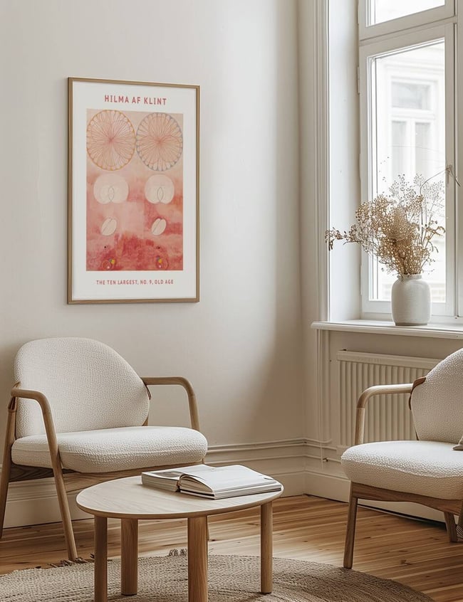 The Ten Largest No 9 Old Age - Hilma af Klint